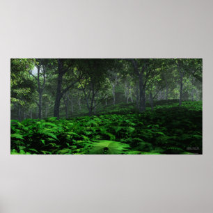Poster Forêt dominante - Extrême