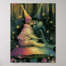 Forêt fantaisiste Art de romance de conte de fées