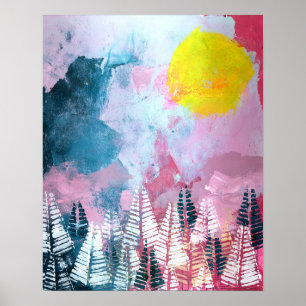 Poster Forêt magique