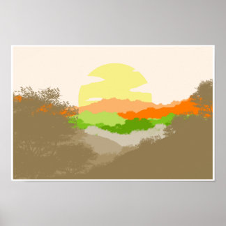 Poster Forêt sèche