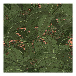 Poster Forêt tropicale jungle