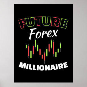 Poster Forex Millionaire pour l'avenir des investisseurs
