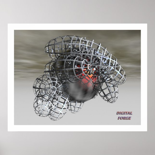 Poster Forge numérique 10 (Devant)