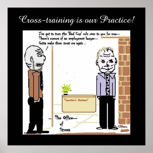 Poster Formation croisée sur le travail! (Devant)