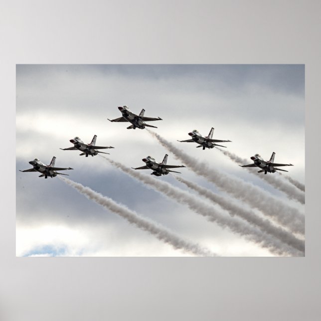 Poster Formation de Delta Thunderbirds (Devant)