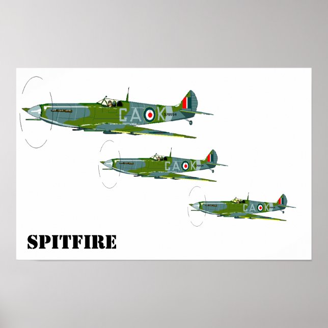 Poster Formation de Spitfire (Devant)