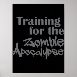 Poster Formation Pour Zombie Apocalypse Drôle