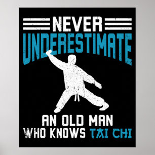 Poster Formation Tai Chi Old Man Tai Chi