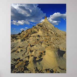 Poster Formations des Badlands au Dinosaur Provincial Par