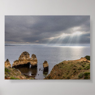 Poster Formations rocheuses en Algarve