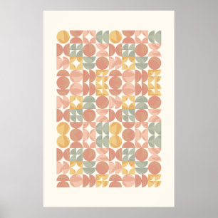 Poster Forme et fonction - Art minimaliste géométrique Ba