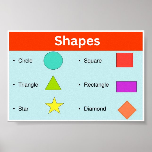 Poster Formes (Devant)