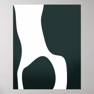 Poster Formes abstraites minimalistes