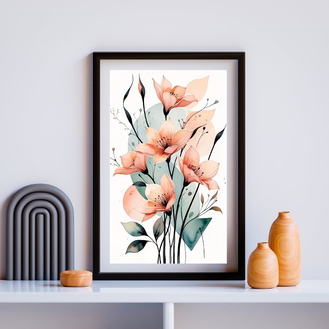 Poster Formes de jardin éthérées (Créateur téléchargé)