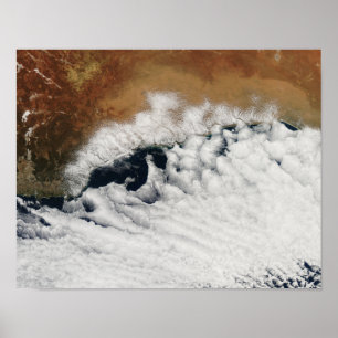 Poster Formes de nuage inhabituelles