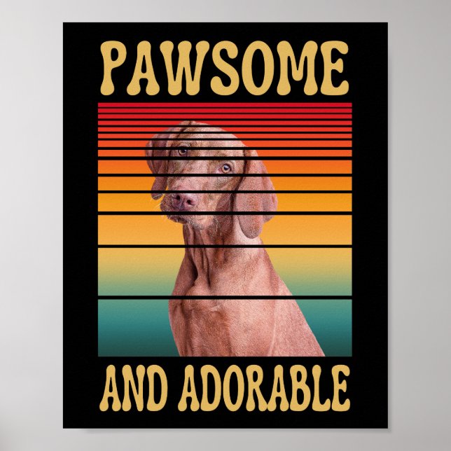 POSTER FORMIDABLE ET ADORABLE  (Devant)