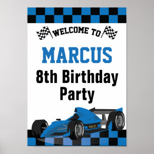 Poster Formule 1 Anniversaire
