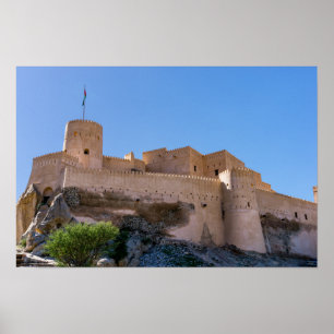 Poster Fort de Nakhl, Oman