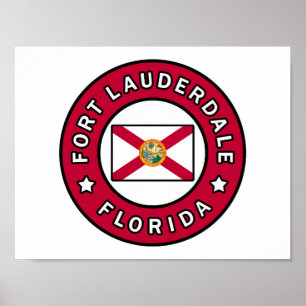 Poster Fort Lauderdale Floride
