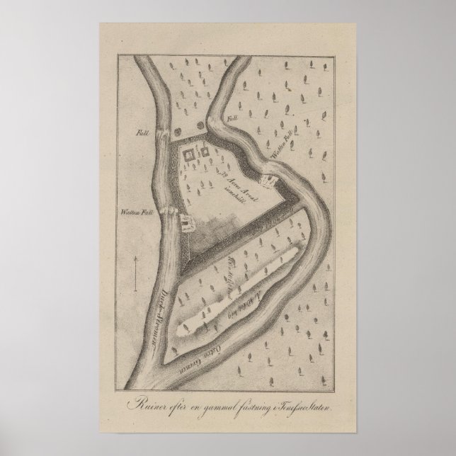 Poster Fort Manchester Tennessee (Devant)