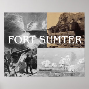 Poster Fort Sumter d'ABH