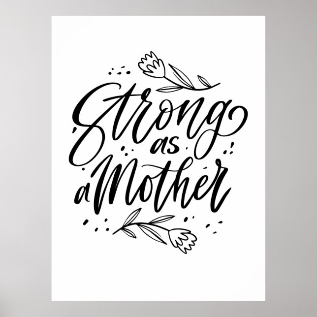 Poster Forte Comme Mère (Devant)