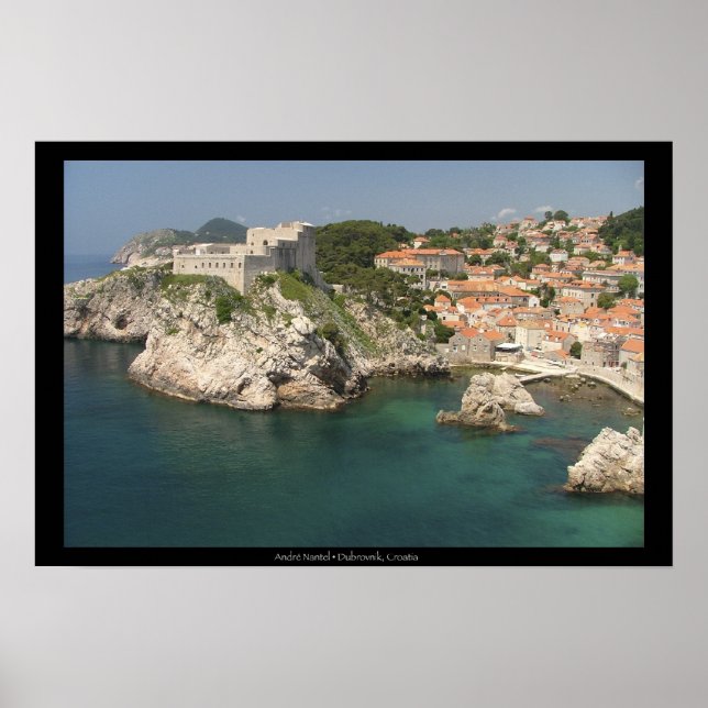 Poster Forteresse Lovrijenac (Devant)