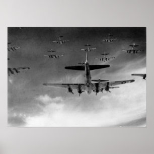Poster Forteresses du vol B-17