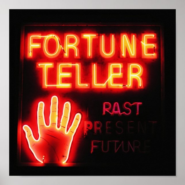 Poster Fortune Teller - Présent et futur passé (Devant)