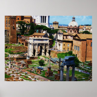 Poster Forum Panorama Rome Photo 2009