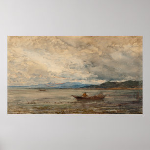 Poster Fos, Environs De Martigues - Félix Ziem