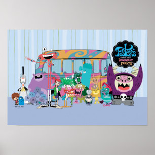 Poster Foster's Home for Imaginary Friends   Bus scolaire