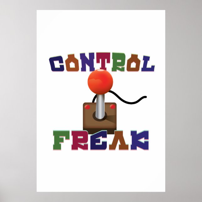 Poster Fou de contrôle (Devant)