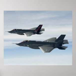 Poster Foudre F-35