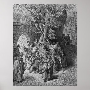 Poster Foule de spectateurs et spectateurs