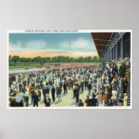 Foules à Saratoga Race Track & Clubhouse