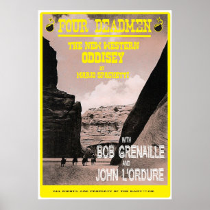 Poster Four Dead Men