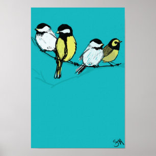 Poster fourcalling-oiseaux
