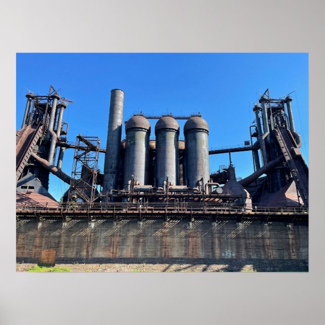 Poster Fourneau abandonné (Devant)