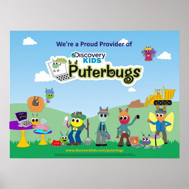 Poster Fournisseur fier de Discovery Kids Puterbugs (Devant)