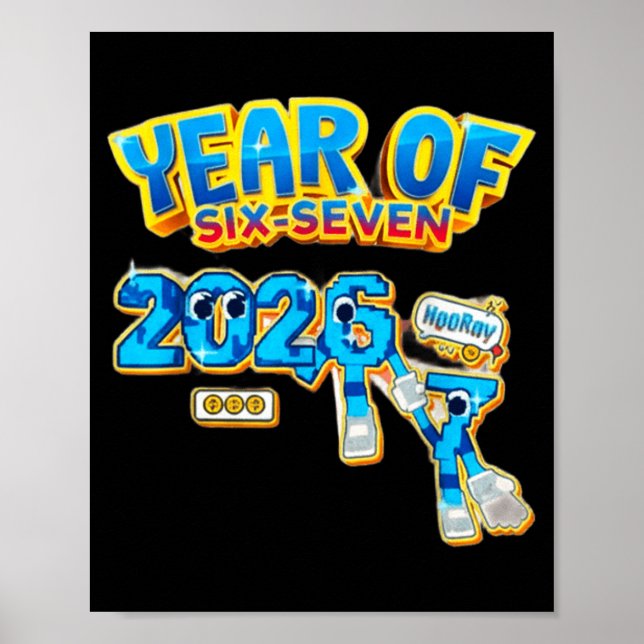 Poster Fournitures pour la fête du Nouvel An 2026 Bonne A (Devant)