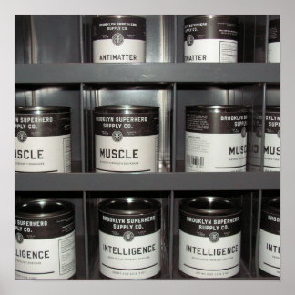 Poster Fournitures Superhero