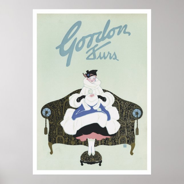 Poster Fourrures Gordon (Devant)