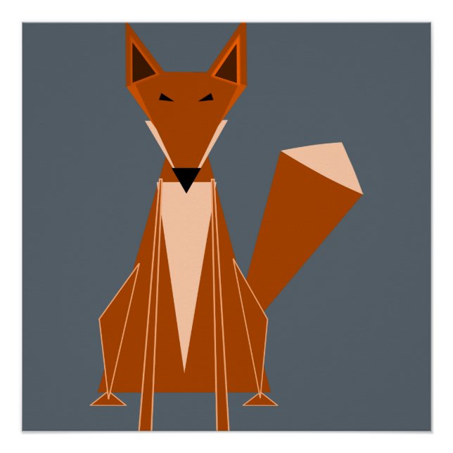 Poster Fox (Devant)