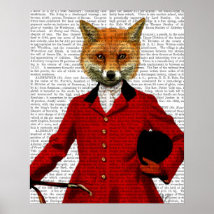 Poster Fox Hunter 2 Portrait