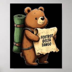 Poster Foxtrots Deltas Tangos Les Parcs Nationaux Résiste
