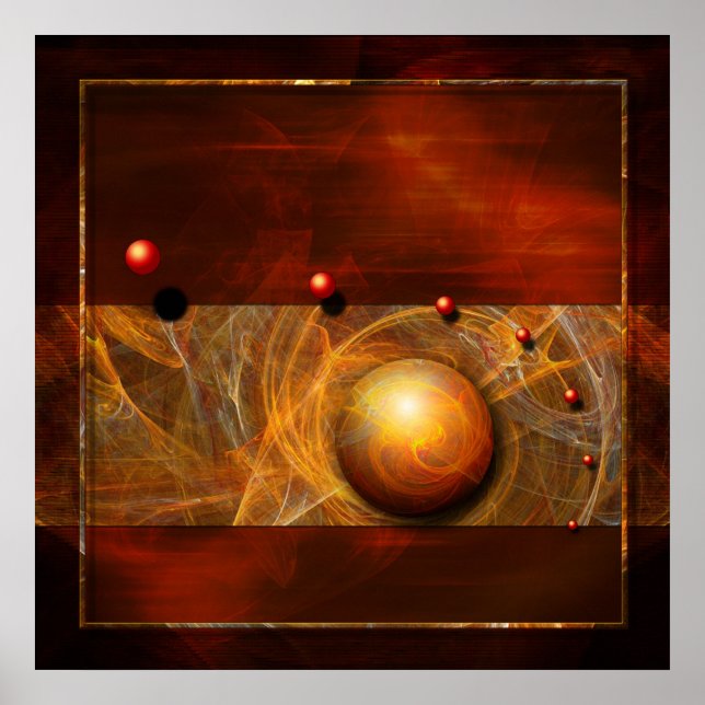 Poster Fractal-2 (Devant)