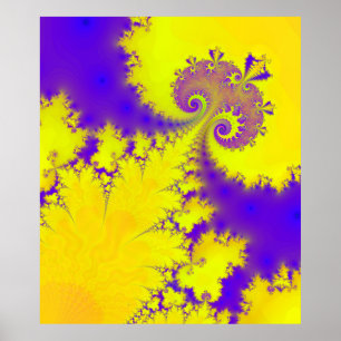 Poster Fractal 3D