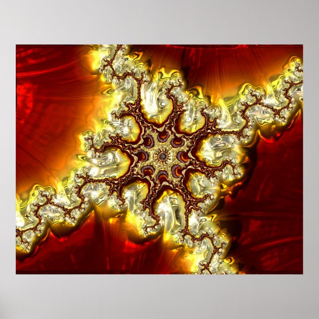 Poster Fractal Art 34 (Devant)