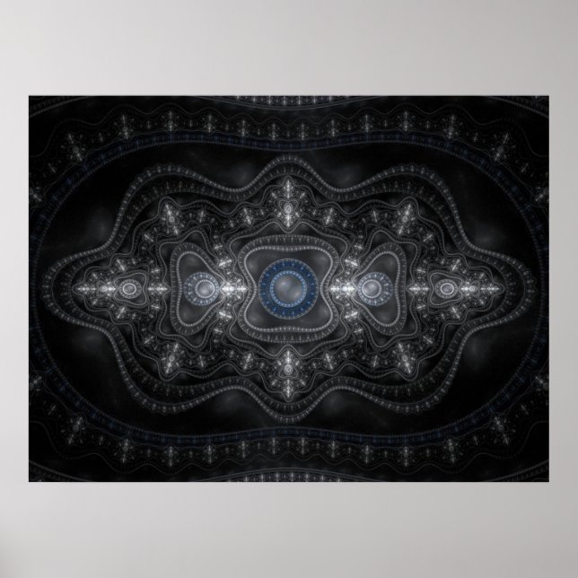 Poster Fractal Art Grand Julian Fractal 18 (Devant)